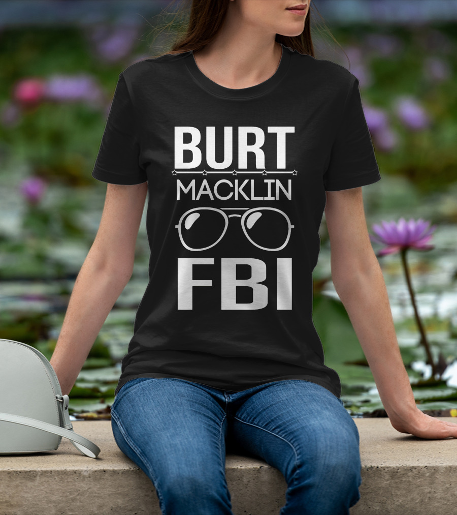 Burt Macklin FBI Sunglasses Stars T-Shirt