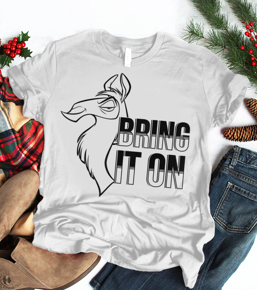 Disney Emperor's New Groove Kuzco Llama Bring It On T-Shirt