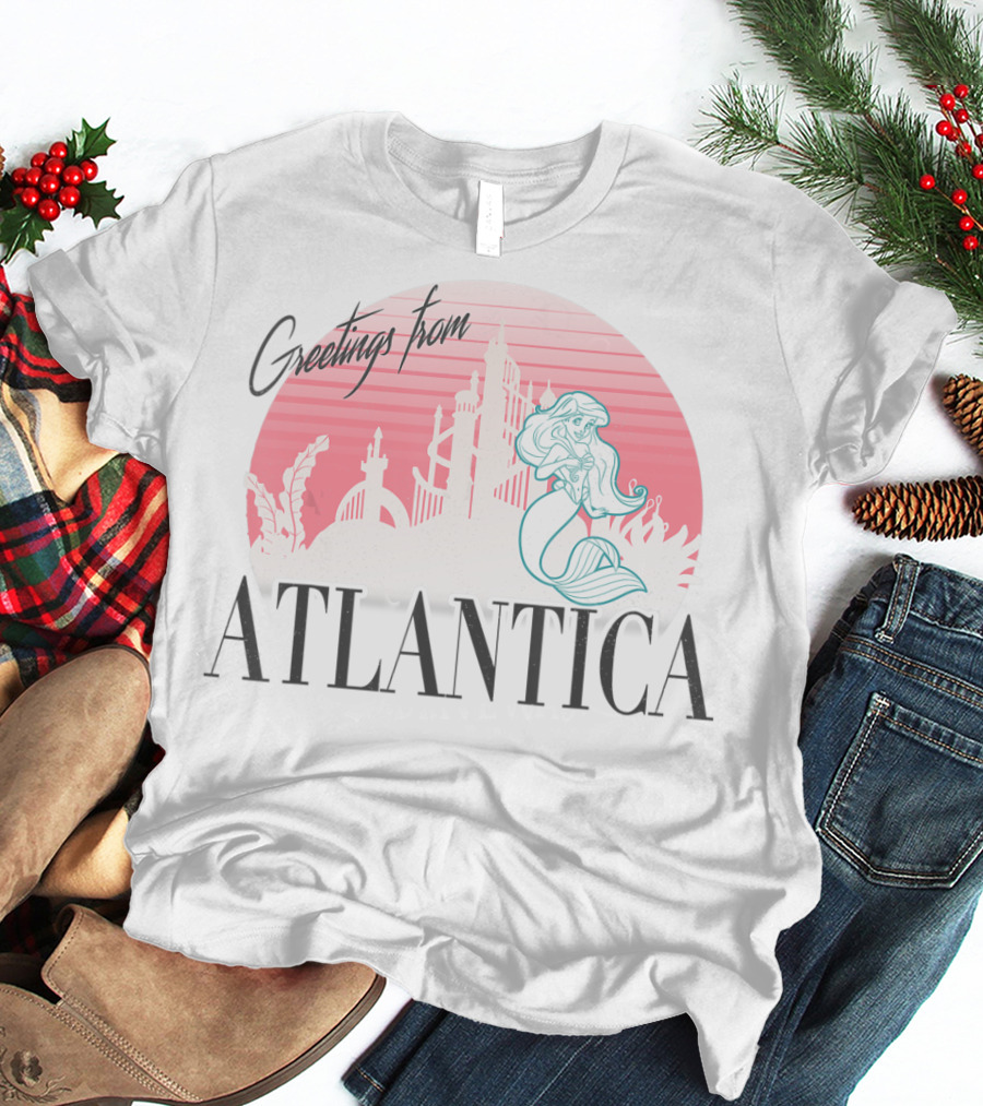 Greetings From Atlantica Disney The Little Mermaid Ariel T-Shirt