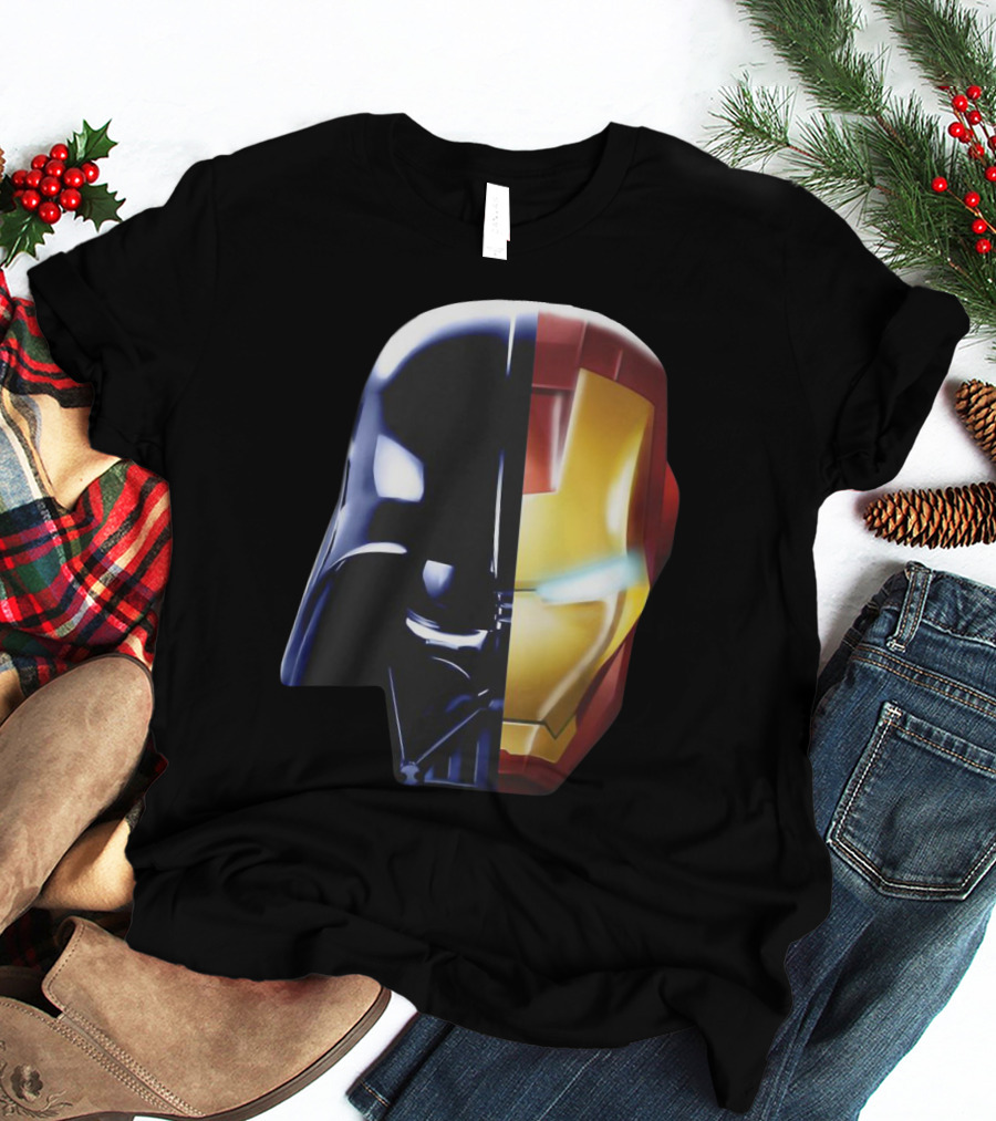 Iron Darth Man Vader Star Wars Marvel Mashup T-Shirt