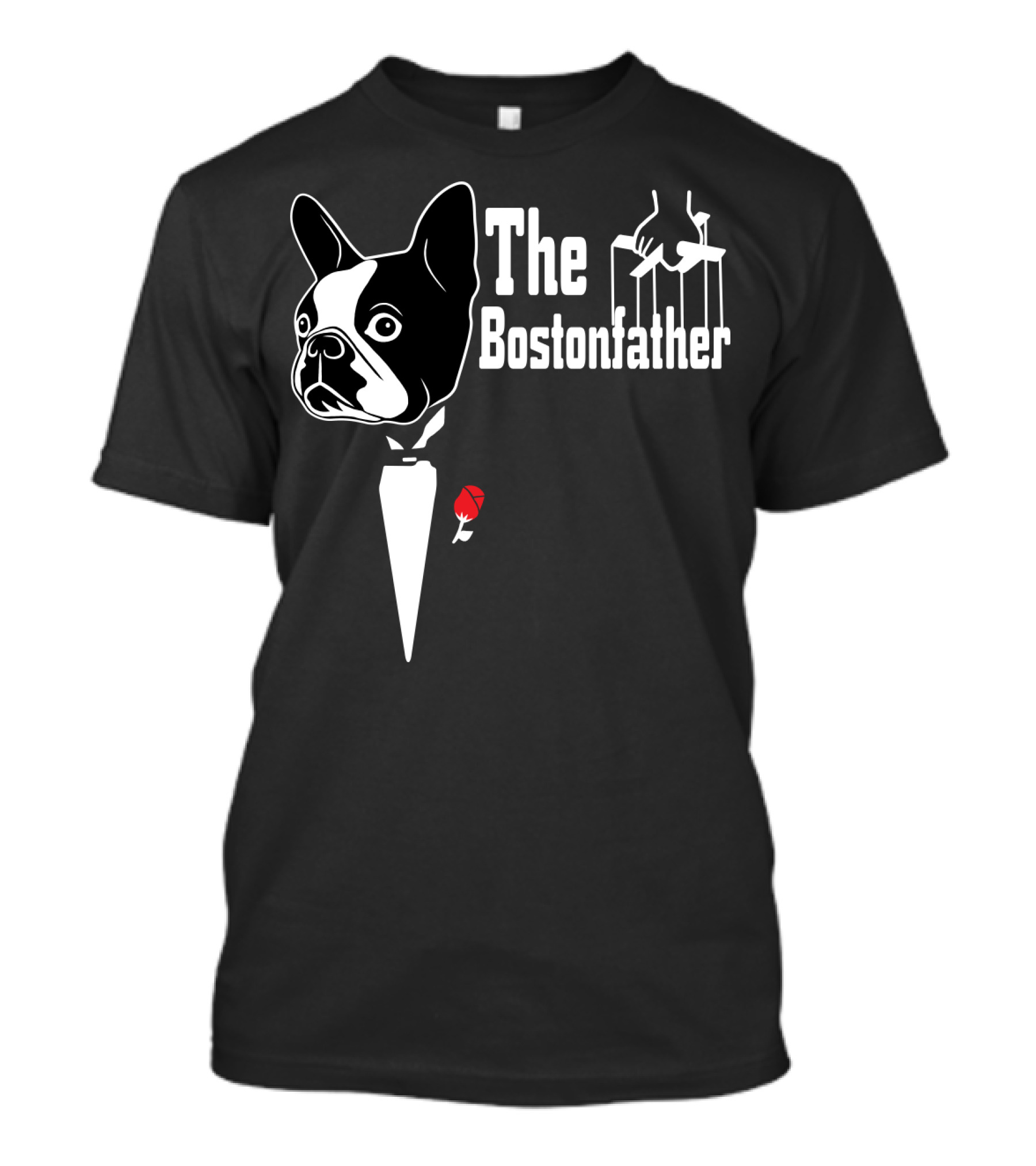 The Bostonfather Boston Terrier Mashup T-Shirt