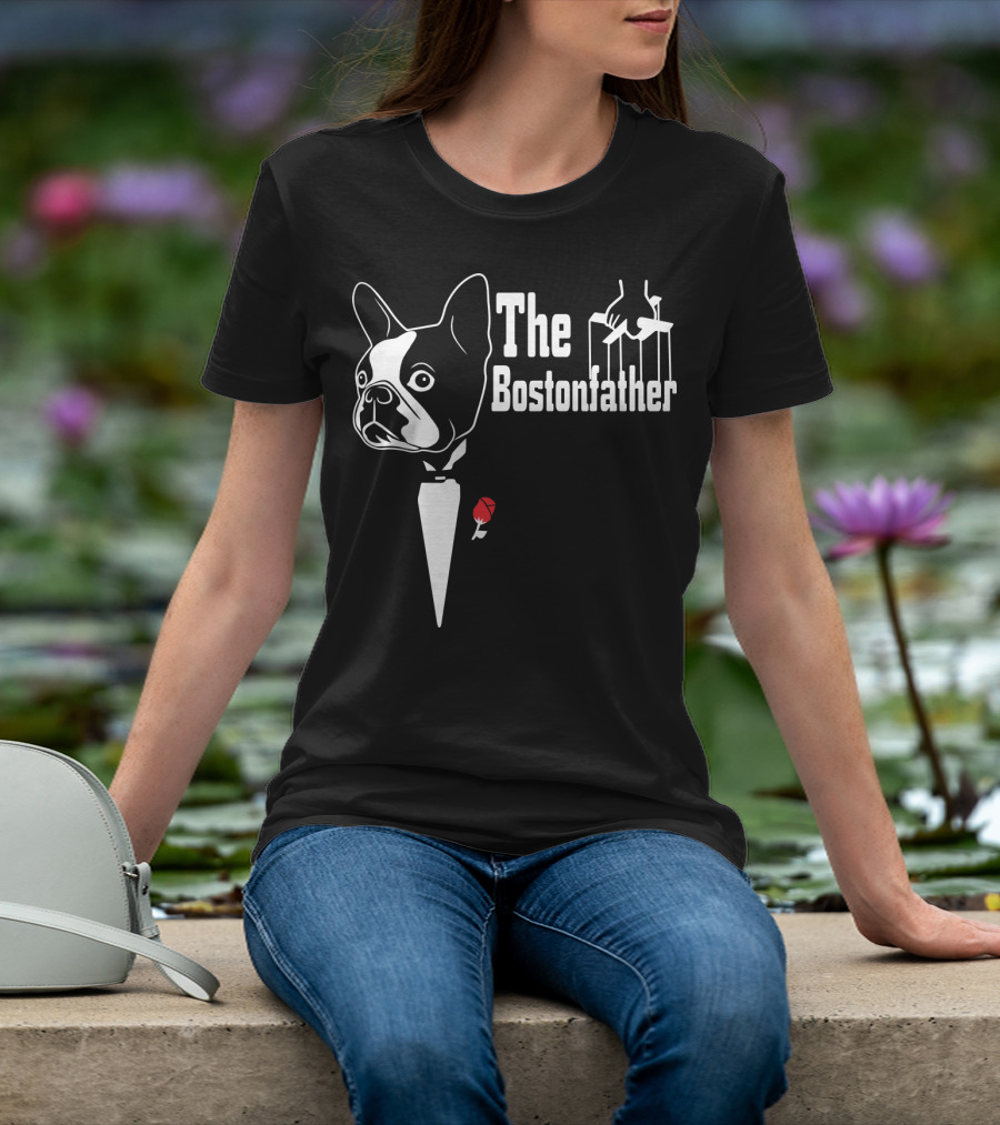 The Bostonfather Boston Terrier Mashup T-Shirt