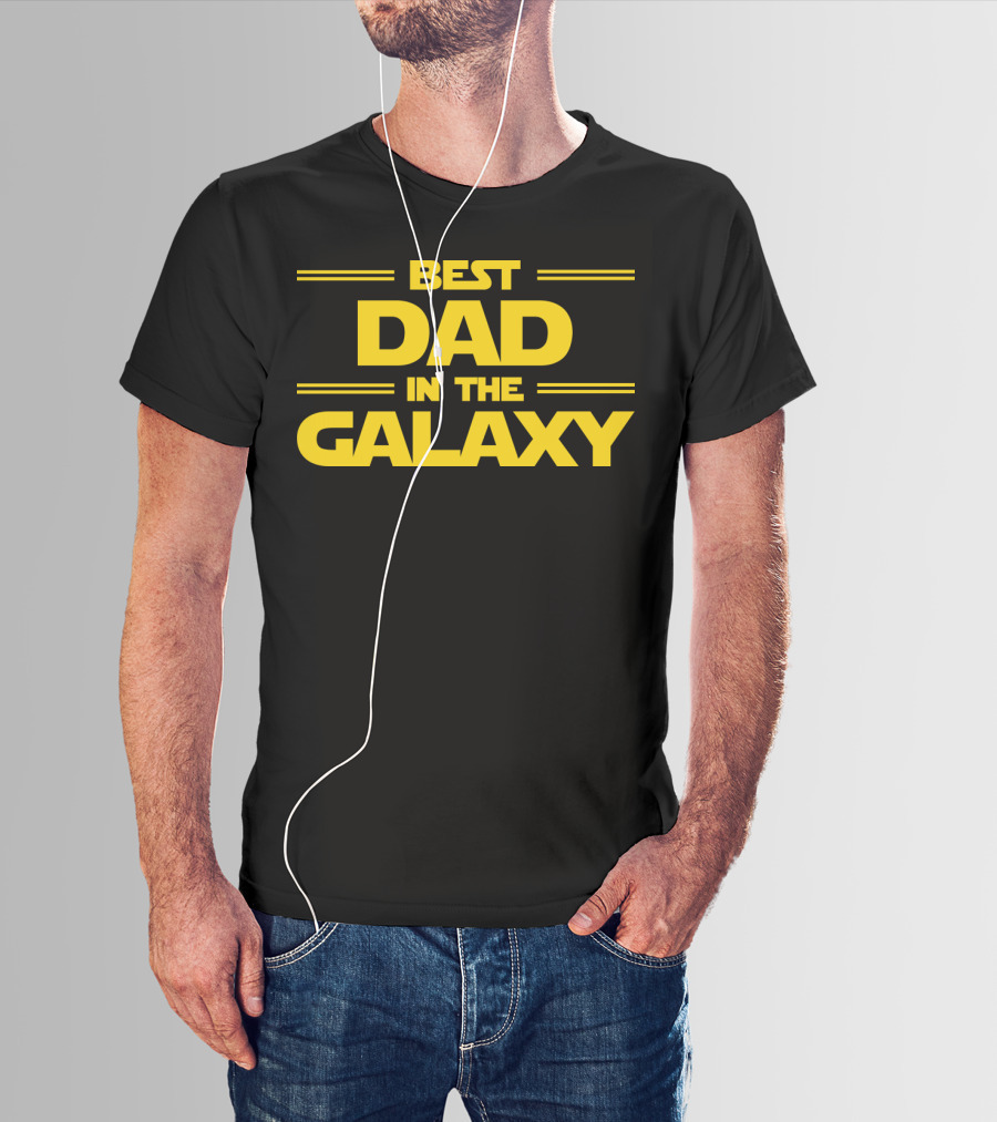 Best Dad In The Galaxy Star Wars Inspired T-Shirt