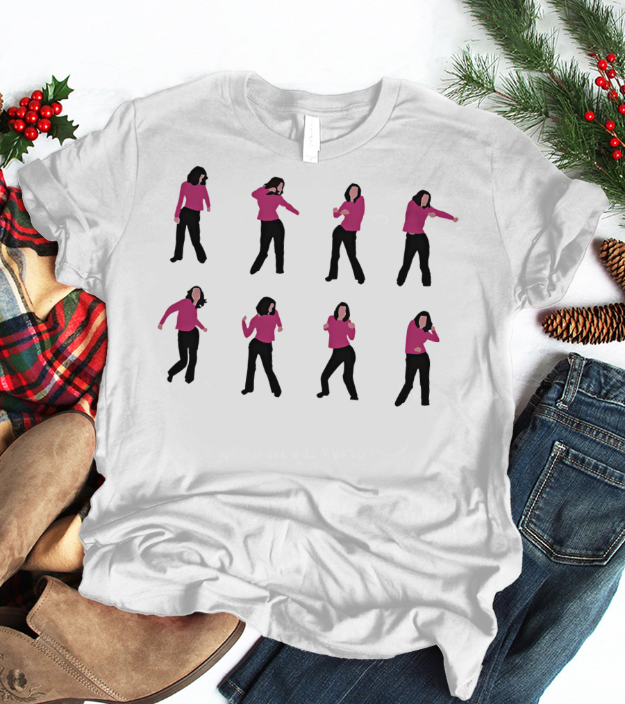 Monica Dancing Moves Friends TV Show T-Shirt
