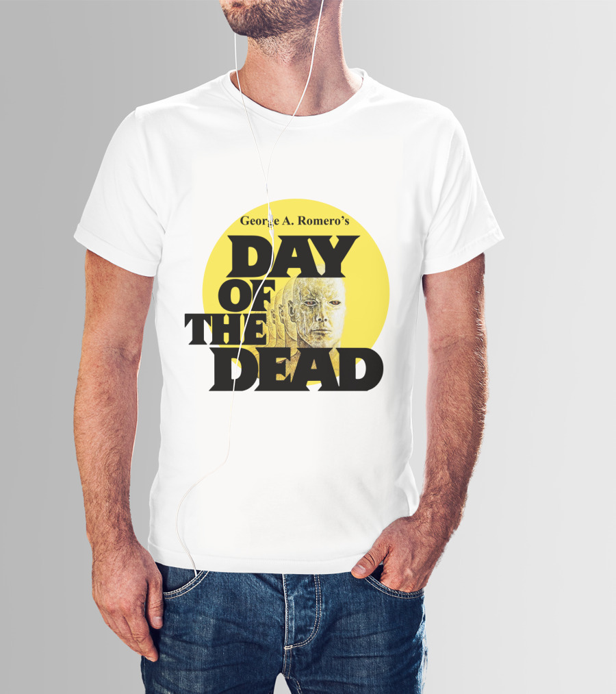 George A. Romero's Day Of The Dead Zombie Horror Movie T-Shirt