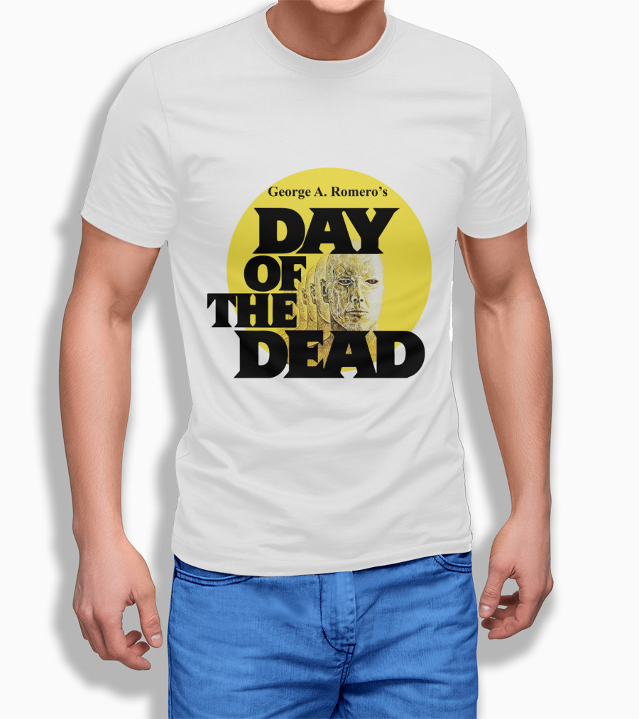 George A. Romero's Day Of The Dead Zombie Horror Movie T-Shirt