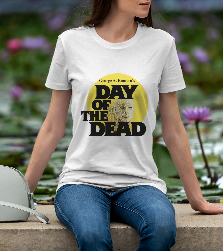 George A. Romero's Day Of The Dead Zombie Horror Movie T-Shirt