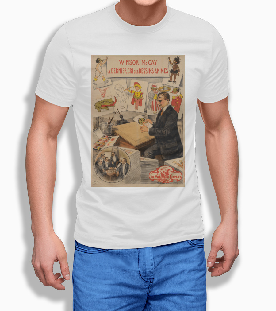 Winsor McCay Le Dernier Cri Des Dessins Animés The Vitagraph Company T-Shirt