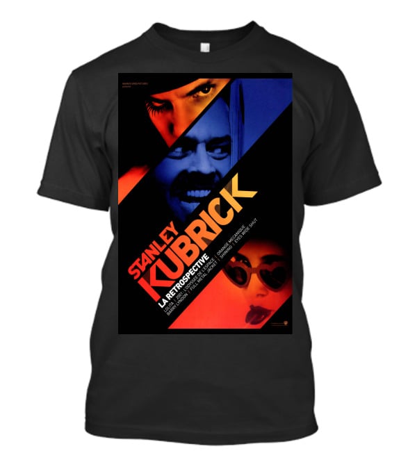 STANLEY KUBRICK LA RETROSPECTIVE WARNER BROS ENTERTAINMENT 2001 L'ODYSSÉE DE L'ESPACE BARRY LYNDON SHINING FULL METAL JACKET LOLITA EYES WIDE SHUT T-Shirt