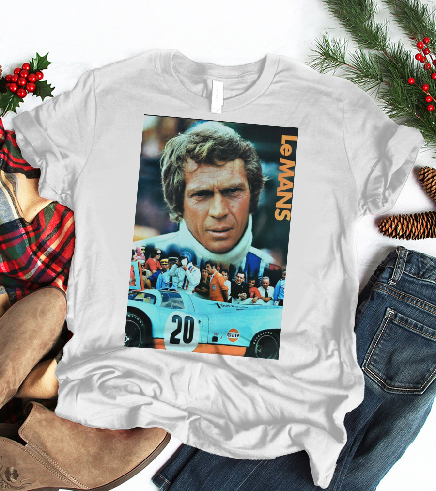 Le Mans 1971 Steve McQueen Gulf Racing 20 T-Shirt