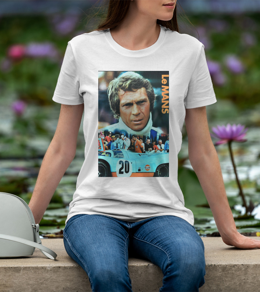 Le Mans 1971 Steve McQueen Gulf Racing 20 T-Shirt