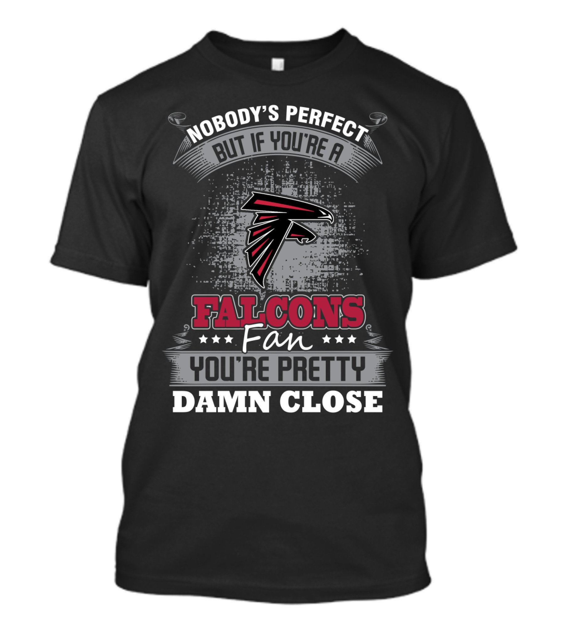Nobody's Perfect But If You're A Falcons Fan You're Pretty Damn Close T-Shirt