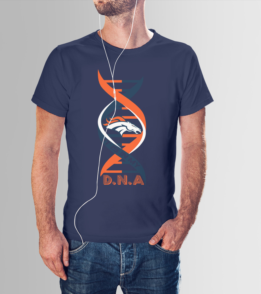 Denver Broncos This Is My DNA T-Shirt