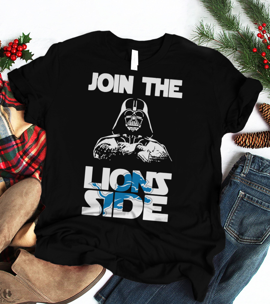 Join The Lions Side Detroit Lions T-Shirt