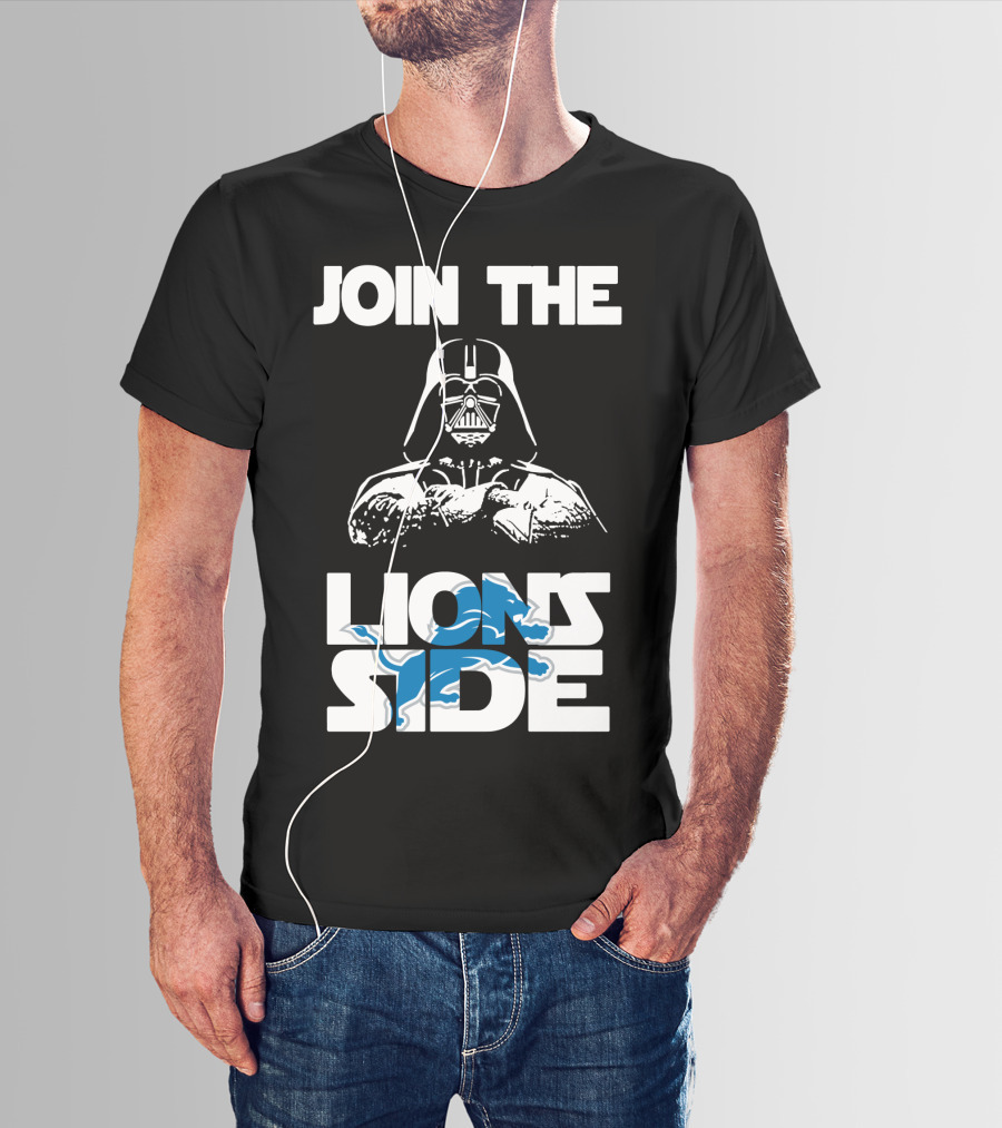 Join The Lions Side Detroit Lions T-Shirt