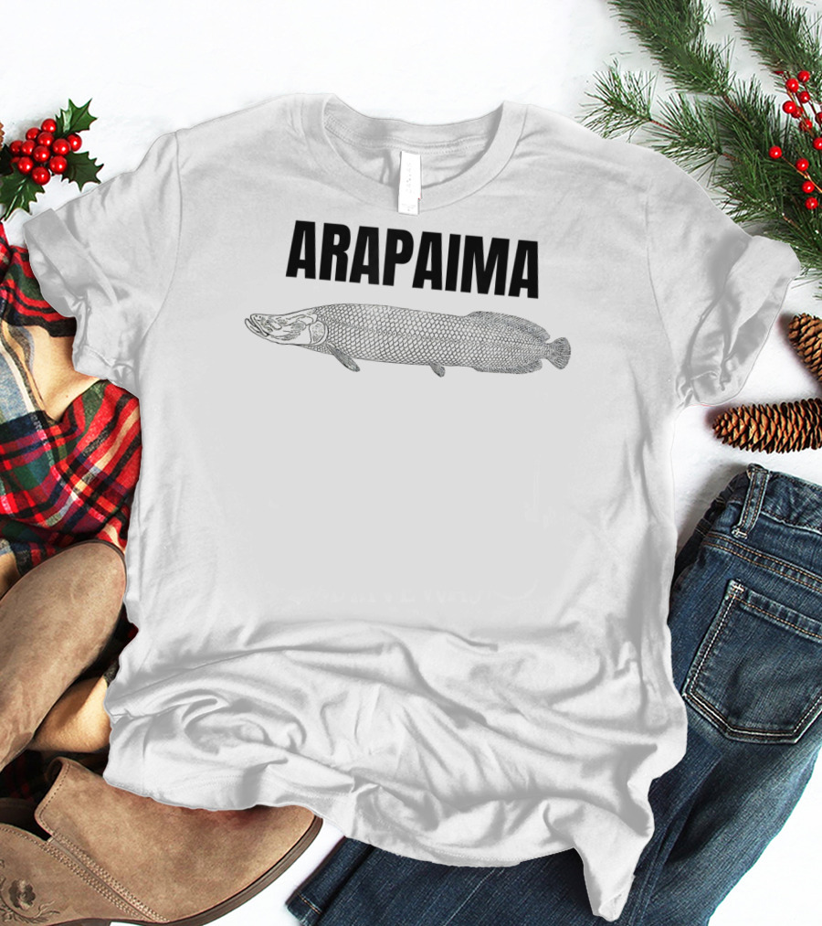 Arapaima Fish Amazon River Fishing Fisherman Wildlife T-Shirt