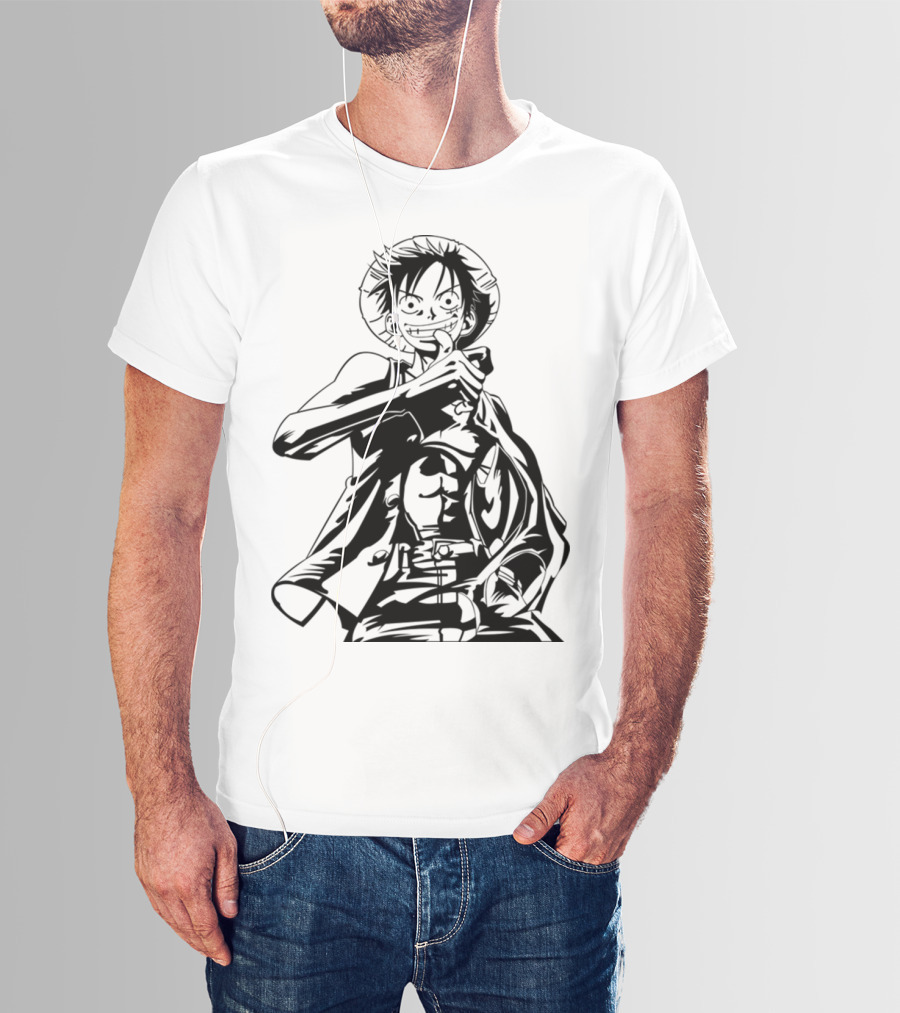 Monkey D. Luffy One Piece Anime Manga Pirate Adventures Fan T-Shirt
