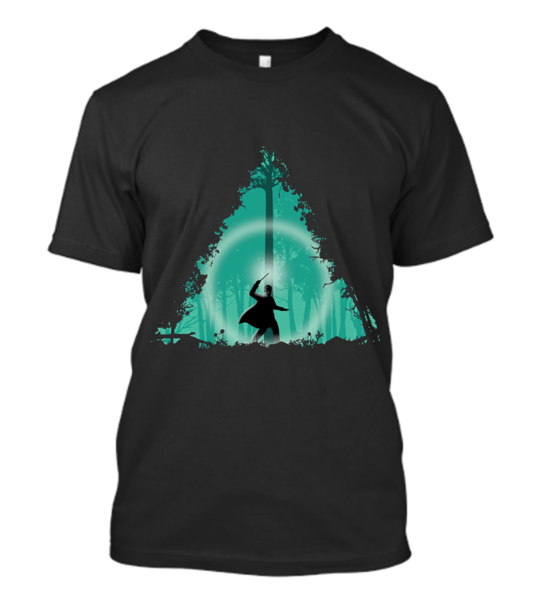 Hallowed Ground Enchanted Forest Triangle T-Shirt