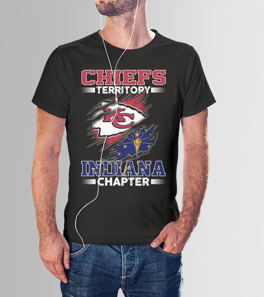CHIEFS TERRITORY KC INDIANA CHAPTER T-Shirt