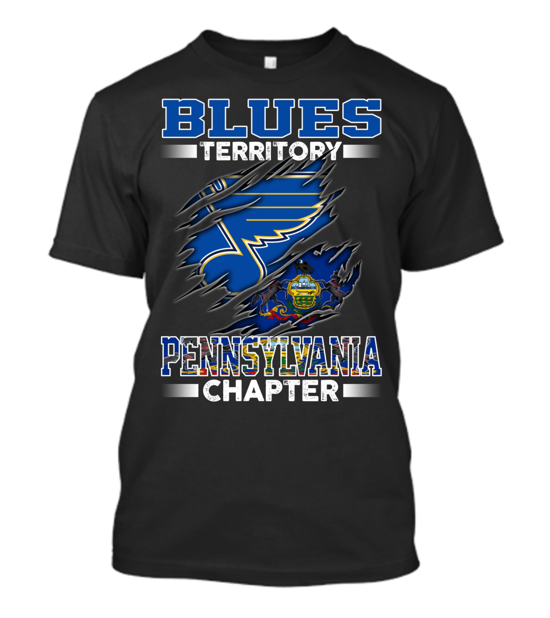 BLUES TERRITORY PENNSYLVANIA CHAPTER T-Shirt