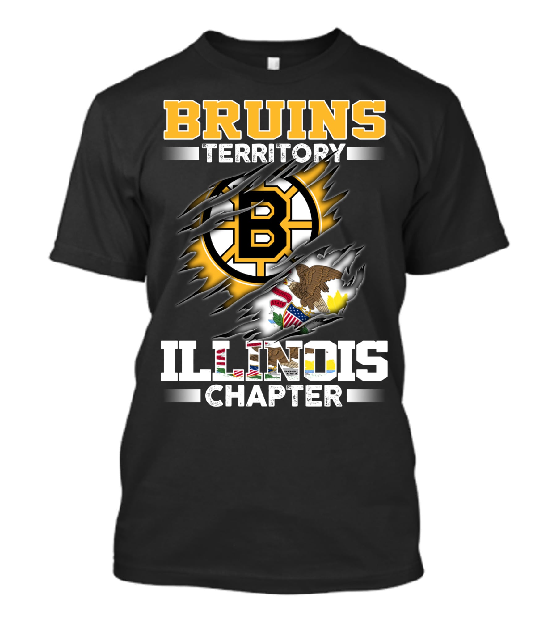 BRUINS TERRITORY ILLINOIS CHAPTER T-Shirt