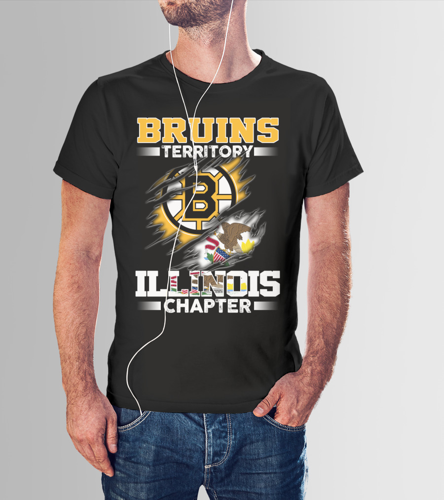 BRUINS TERRITORY ILLINOIS CHAPTER T-Shirt