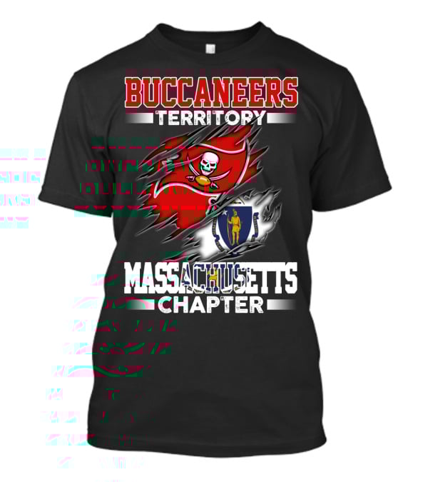 BUCCANEERS TERRITORY MASSACHUSETTS CHAPTER T-Shirt