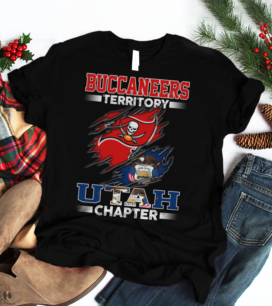 Buccaneers Territory Utah Chapter T-Shirt