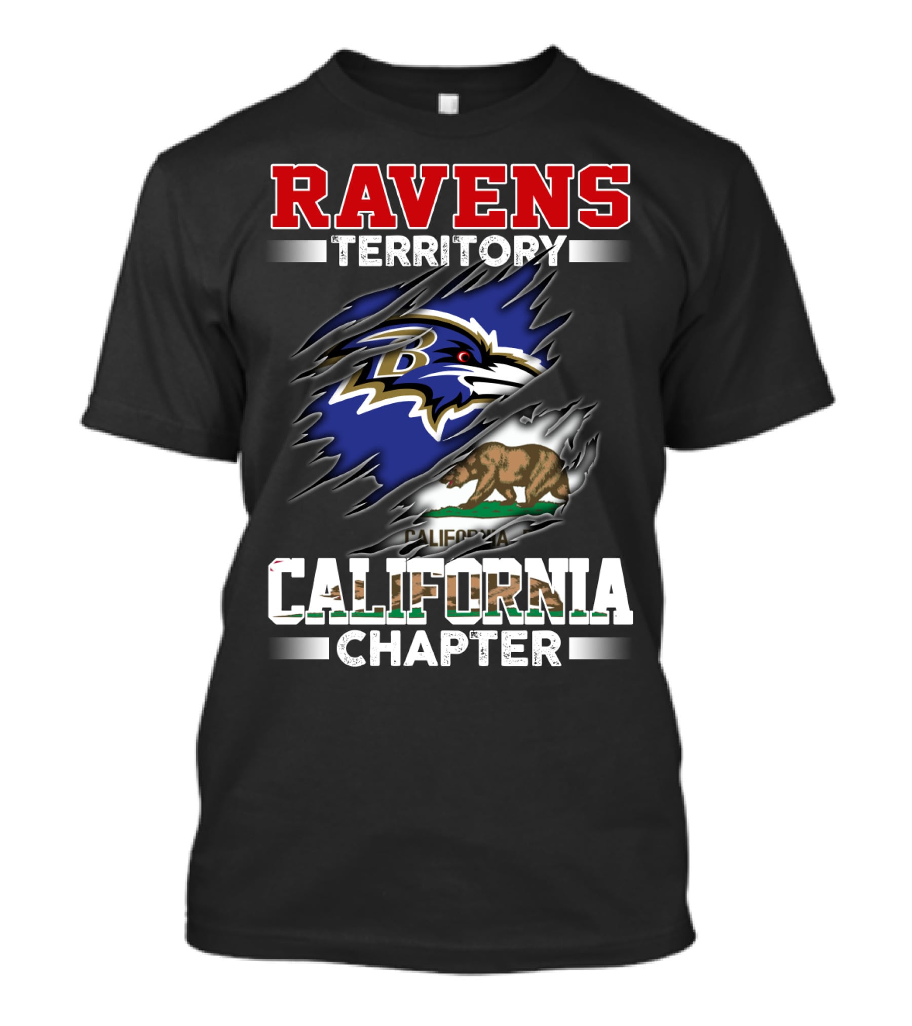 Ravens Territory California Chapter T-Shirt