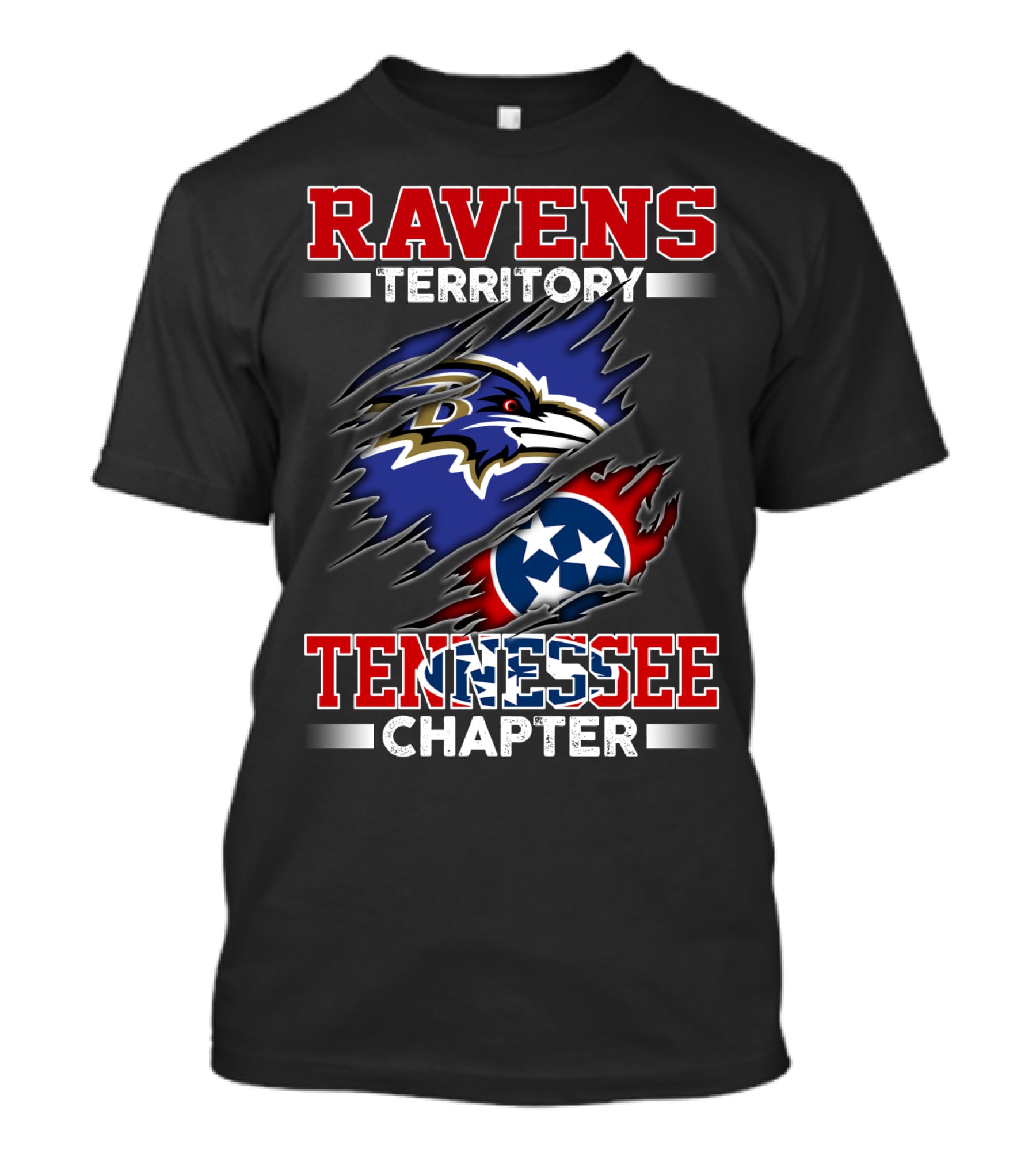 Ravens Territory Tennessee Chapter T-Shirt