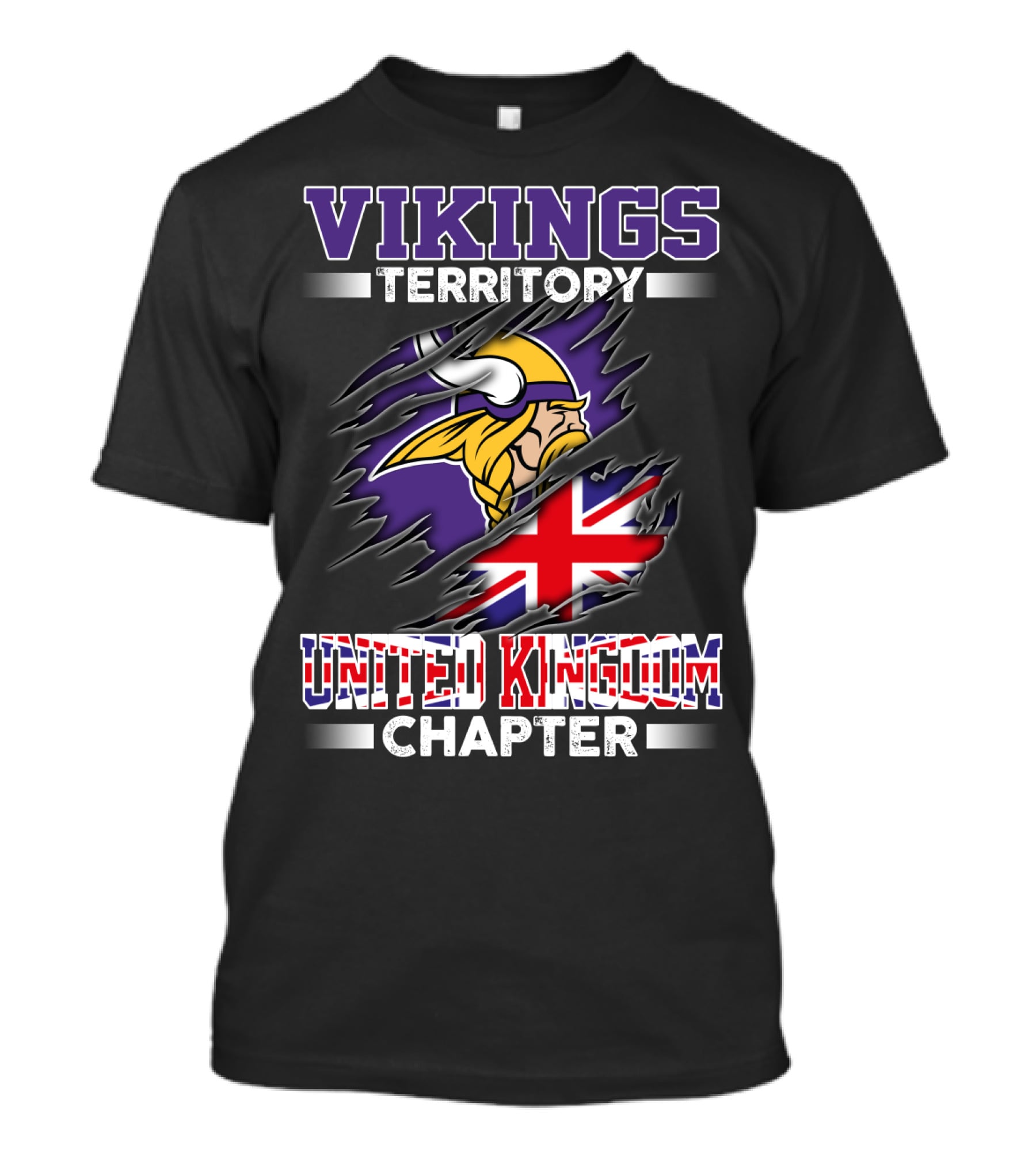 Vikings Territory United Kingdom Chapter T-Shirt