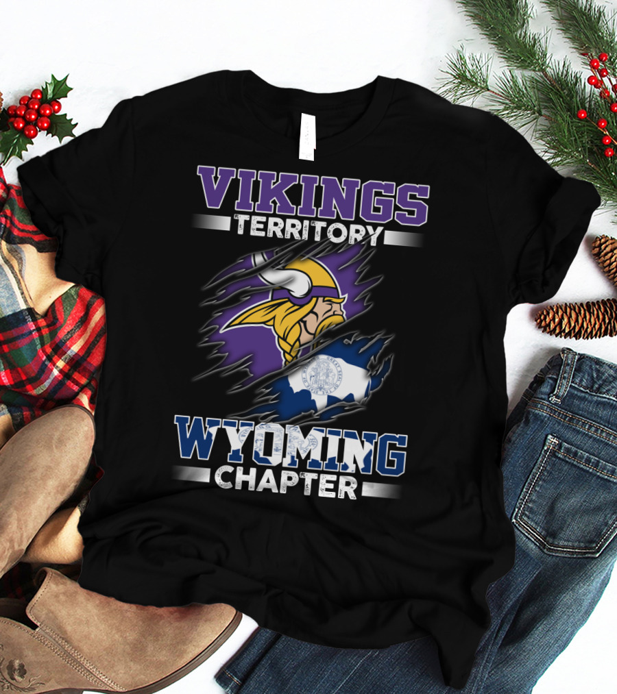 Vikings Territory Wyoming Chapter T-Shirt