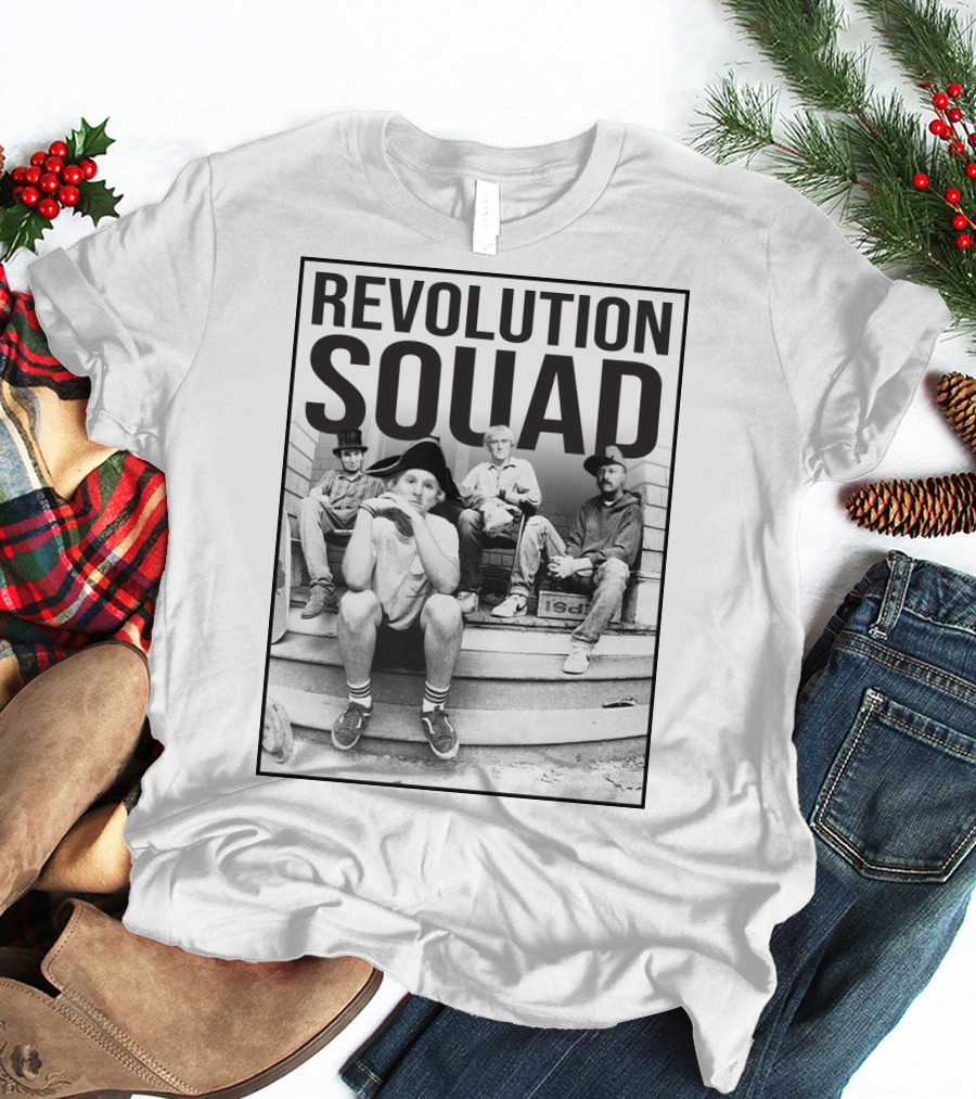 Revolution Squad Colonial Hat Group T-Shirt