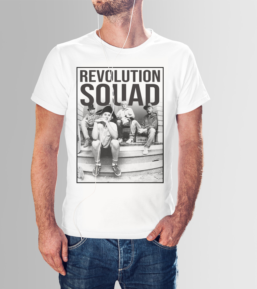 Revolution Squad Colonial Hat Group T-Shirt