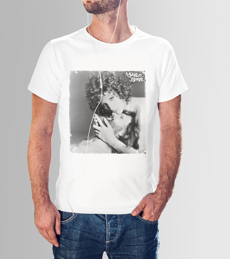 A Star Is Born Romantic Black And White Classic Photography T-Shirt