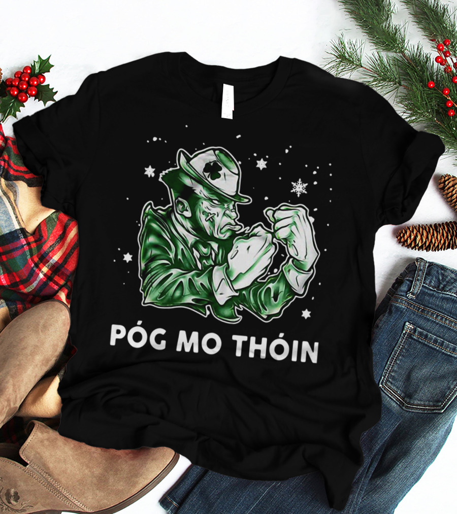 An Ordinary Man Póg Mo Thóin Fighting Irishman T-Shirt