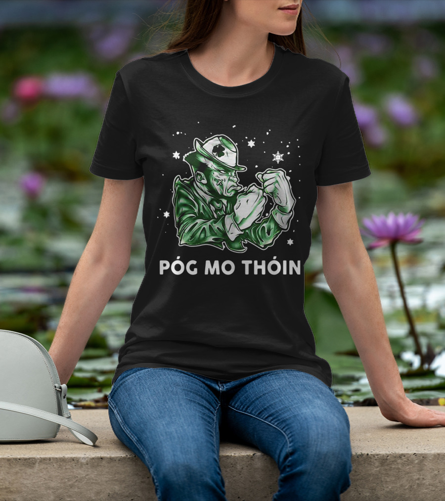 An Ordinary Man Póg Mo Thóin Fighting Irishman T-Shirt