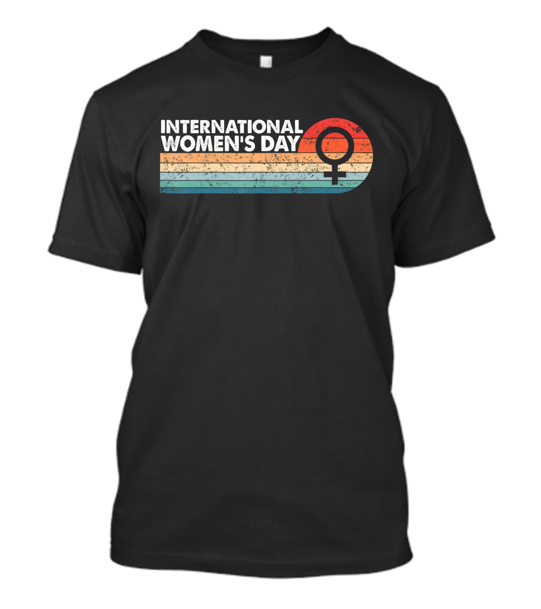 International Women's Day Retro T-Shirt