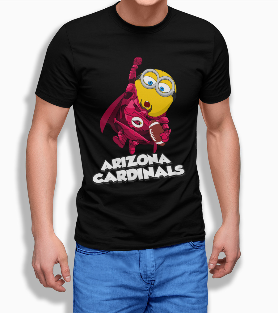 Arizona Cardinals Minion Football Hero T-Shirt
