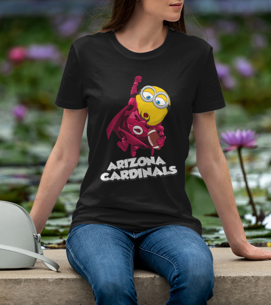 Arizona Cardinals Minion Football Hero T-Shirt