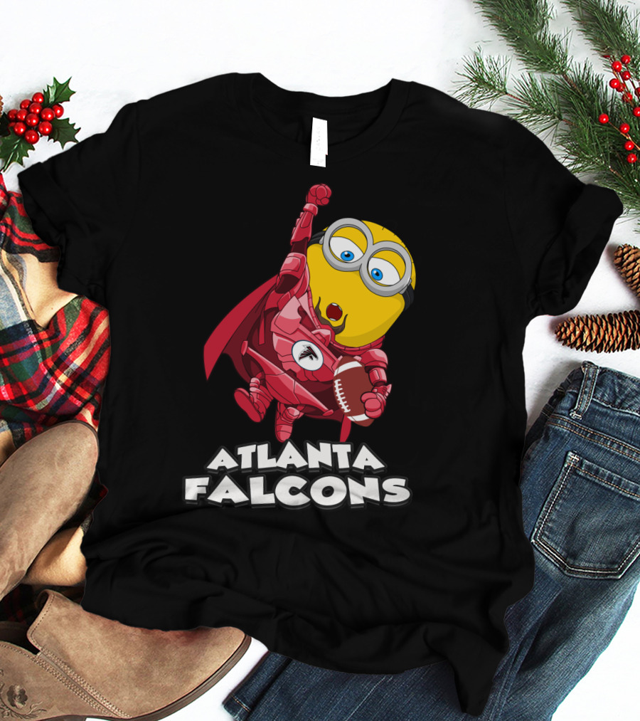Atlanta Falcons Minion Football T-Shirt