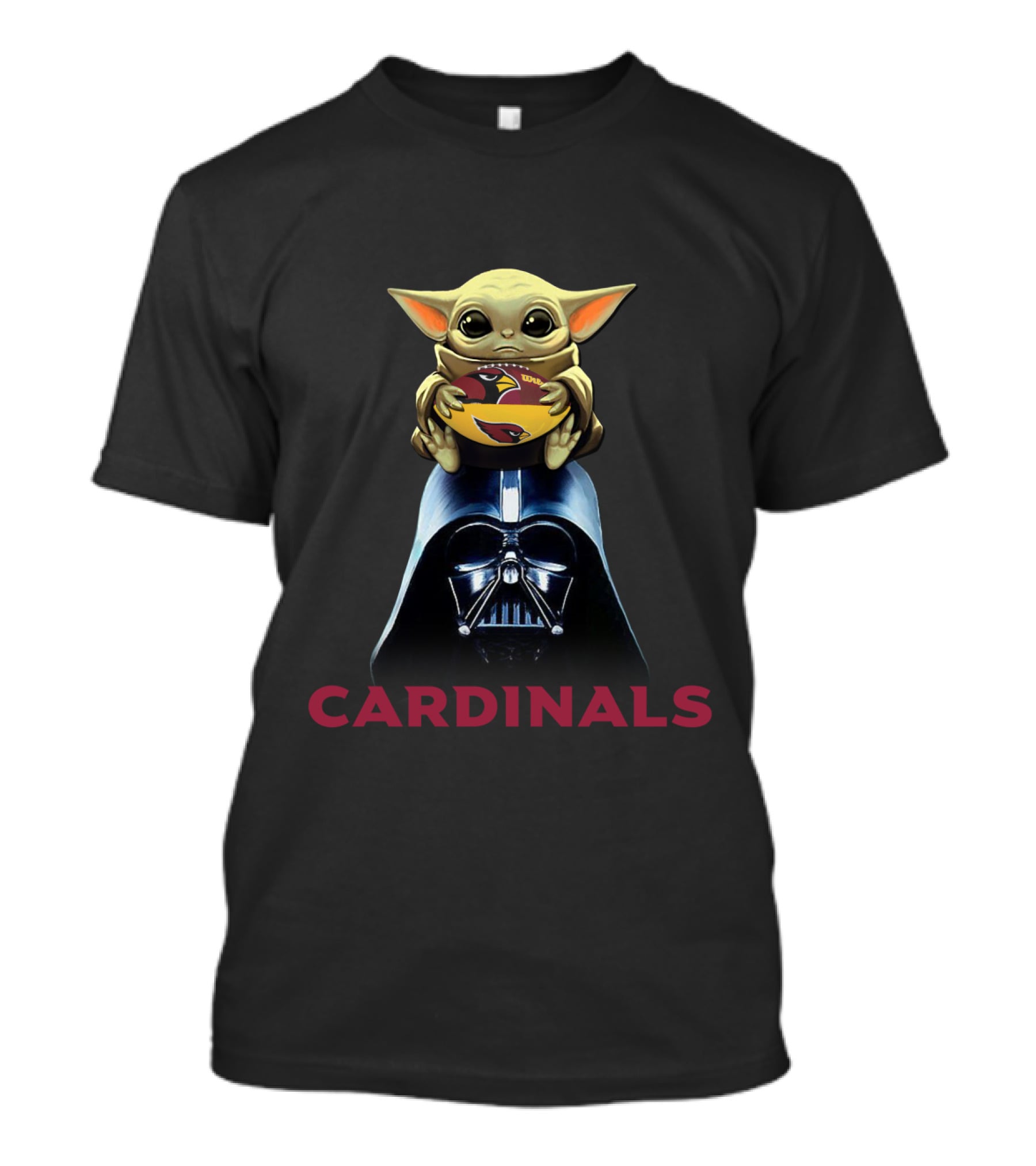 Nfl Ac Cardinals Baby Alien Dark Helmet T-Shirt