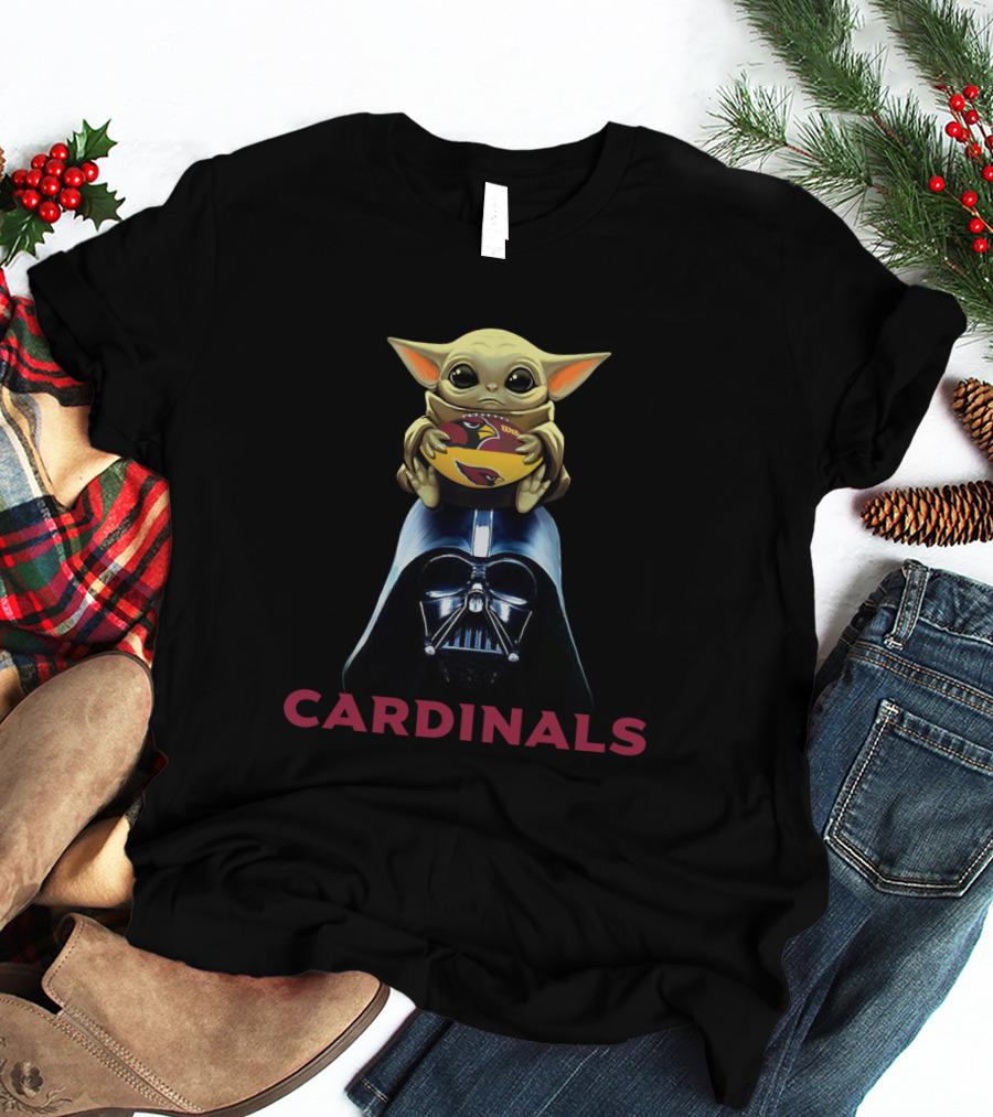 Nfl Ac Cardinals Baby Alien Dark Helmet T-Shirt
