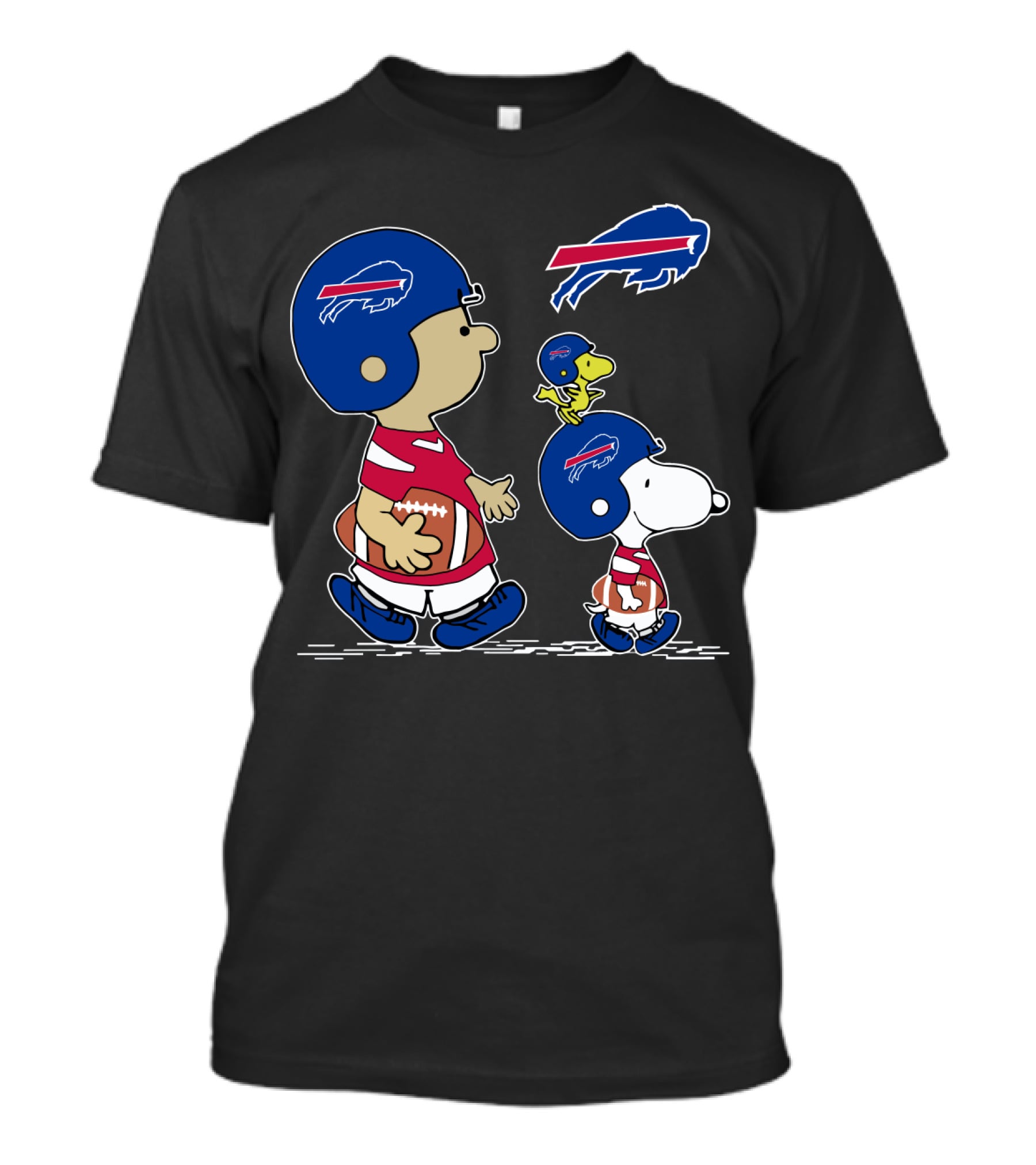 Buffalo Bills Snoopy And Woodstock Football Adventure T-Shirt