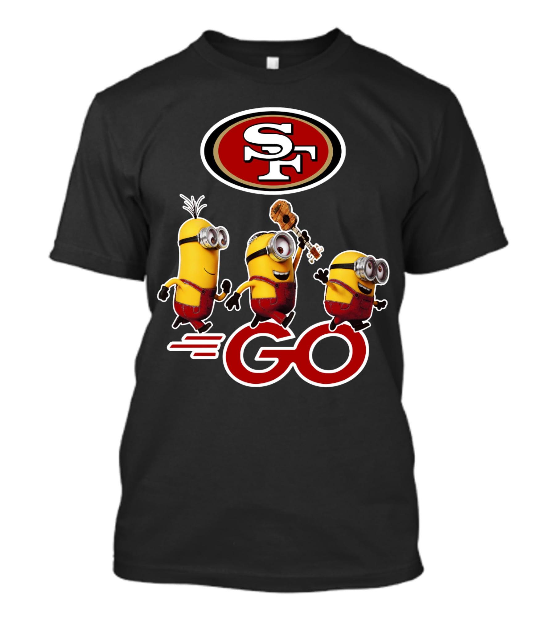 49ers Sf Minions Go T-Shirt