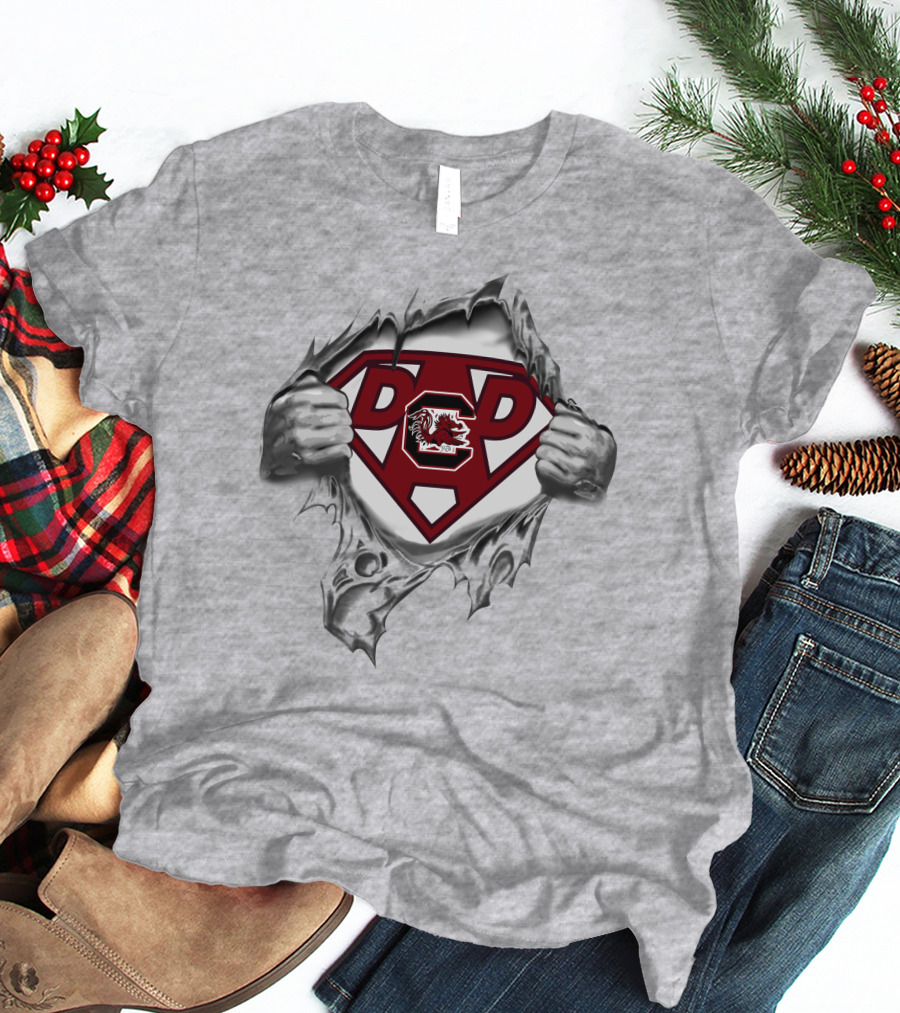 South Carolina Gamecocks Super Dad T-Shirt