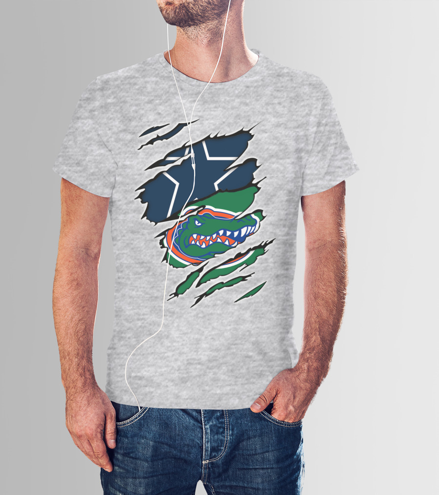 Dallas Cowboys Florida Gators T-Shirt