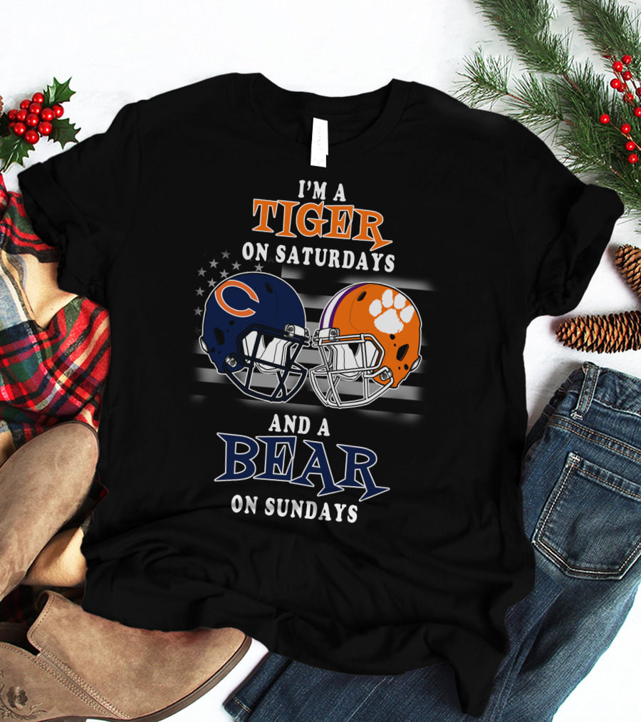 I'm A Tiger On Saturdays And A Bear On Sundays T-Shirt