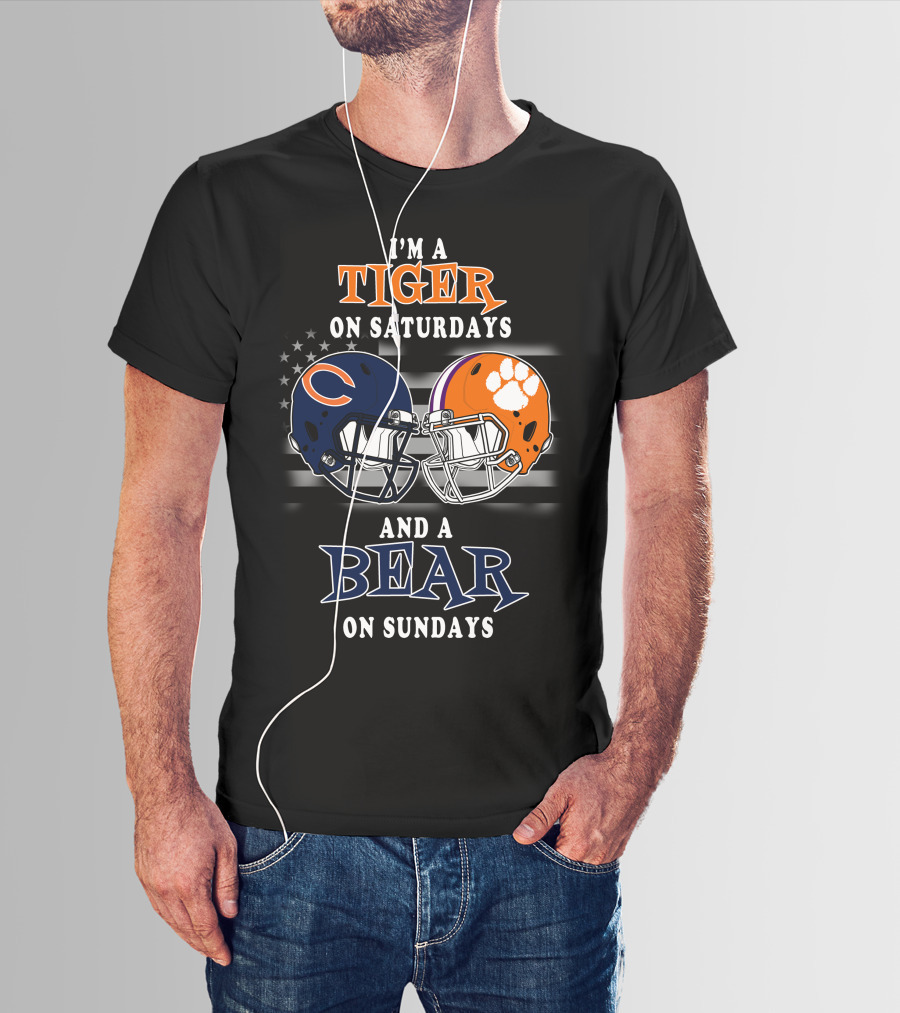 I'm A Tiger On Saturdays And A Bear On Sundays T-Shirt