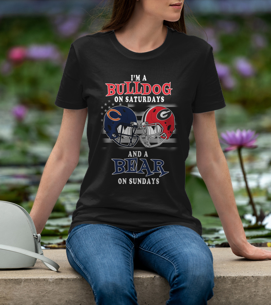 I'm A Bulldog On Saturdays And A Bear On Sundays T-Shirt